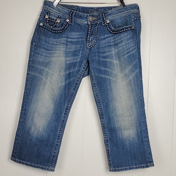 Miss Me Sunny capri jeans size 30 - Picture 2 of 14